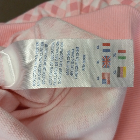 Champion Authentic Athleticwear Pink and White Checkered Top and Matching Shorts - Picture 5 of 16